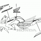 CB300FA Наклейки