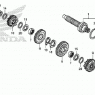 NC700JD Transmission             (countershaft)
