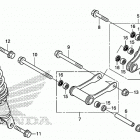 CBR300RA Задние амортизаторы