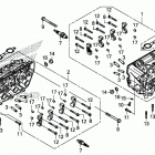 GL1800D Головка цилиндров