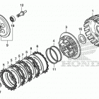 CRF250L Сцепление