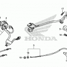CB300FA Рычаги,тросы и рулевые переключатели
