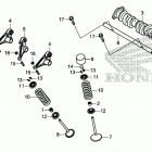 CRF1000A2 Распределительный вал и клапана