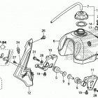 CRF125FB Fuel tank ('18)