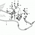 CRF1000D2 Parking brake lever