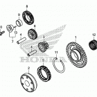 CRF450RX Муфта стартера