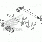 CRF250L Вилка переключения передач