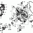 GL1800D Задний кожух картера