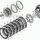 CBR500RA Сцепление