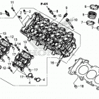 CB650FA Головка цилиндров