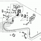 NC750XD Parking brake lever