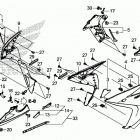 CBR650FA Обтекатели-верхний и средний