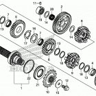 CB500X Трансмиссия