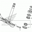 CB500X Траверса нижняя