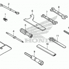 CBR300RA Инструмент