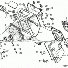 CRF125FB Воздушный фильтр