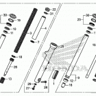 VT1300CX Передняя вилка