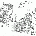 CB300FA Картер двигателя
