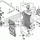 CRF250L Радиатор