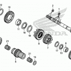CTX700D Transmission (mainshaft)