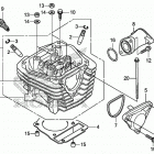 CRF125FB Cylinder head (1)