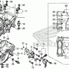 NC750XD Картер двигателя