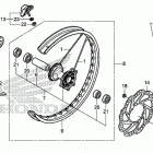 CRF450RX Переднее колесо