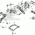CB300FA Задний бампер