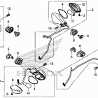 CB650FA Задний фонарь
