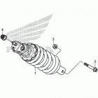 VT1300CX Rear shock absorber (1)
