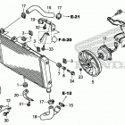 CTX700D Радиатор