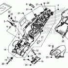 CBR1000S2 Задний бампер