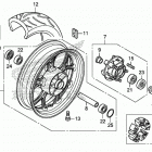 CTX700D Переднее колесо