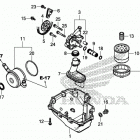 CBR650FA Поддон картера и масляный насос