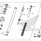 NC750XD Передняя вилка