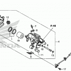 CRF250L Задний суппорт