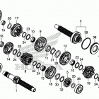 CRF1000A2 Трансмиссия