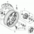 NC750XD Переднее колесо