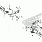 CRF125FB Подножки