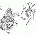CB500FA Крышка генератора