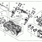 CB500X Корпус Дросселя