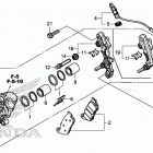 CB500FA Передний суппорт