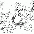GL1800D Ветровое стекло