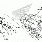 CBR650FA Термостат