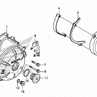 NC700JD Крышка генератора