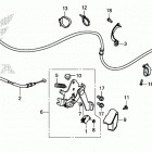 NC700JD Стояночный тормоз