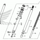 CB300FA Передняя вилка