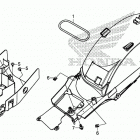 CTX700ND Задний бампер