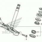 CB500FA Траверса нижняя