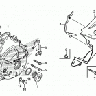 CTX700D Крышка генератора